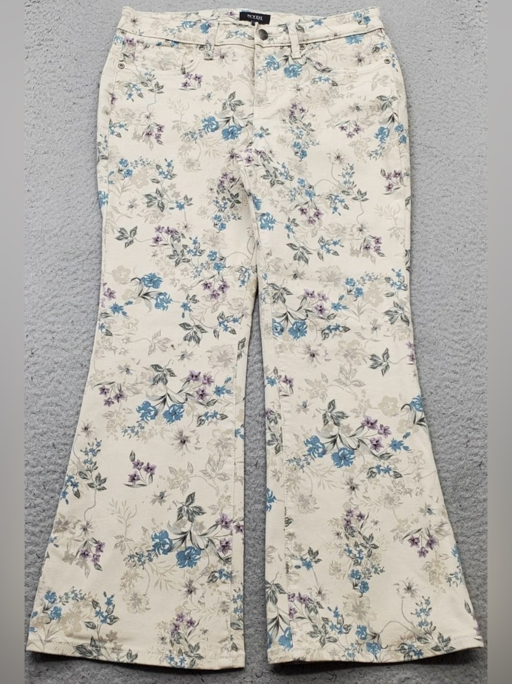 NYDJ Floral Jeans